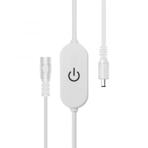 Touch Dimmer Schalter DC 12–24V 2A LED Streifen Controller (Weiss)