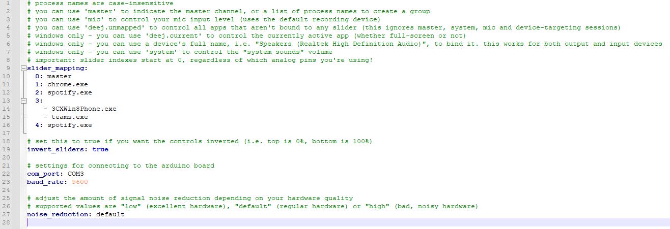 DEEJ-config