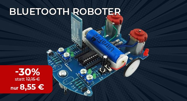 Bausatz D2-6 Bluetooth Roboter