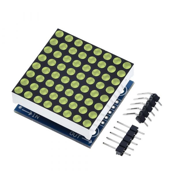 Max7219 LED Matrix Modul 8x8 Grün