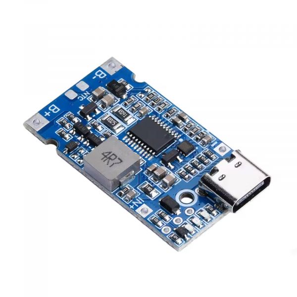 USB-C BMS Li-Ion Lademodul 2S 8,4 V 18 W 3 A für 18650 Akkus