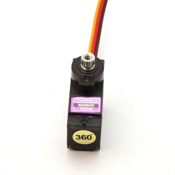 Tower Pro MG90D Digitaler Mini Servo mit Metallgetriebe 360°