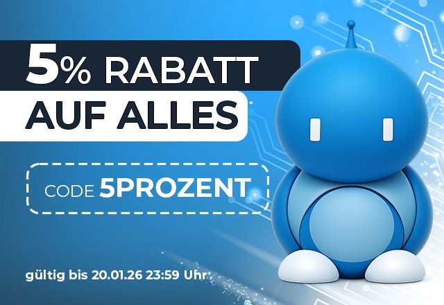 5% auf ALLES