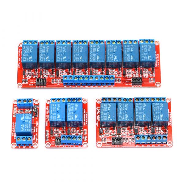 4x Relais Module 5V High/Low Trigger einstellbar
