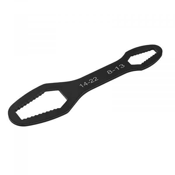 Universal Schraubenschlüssel 8–22mm – Selbstspannend, Doppelkopf 160mm schwarz