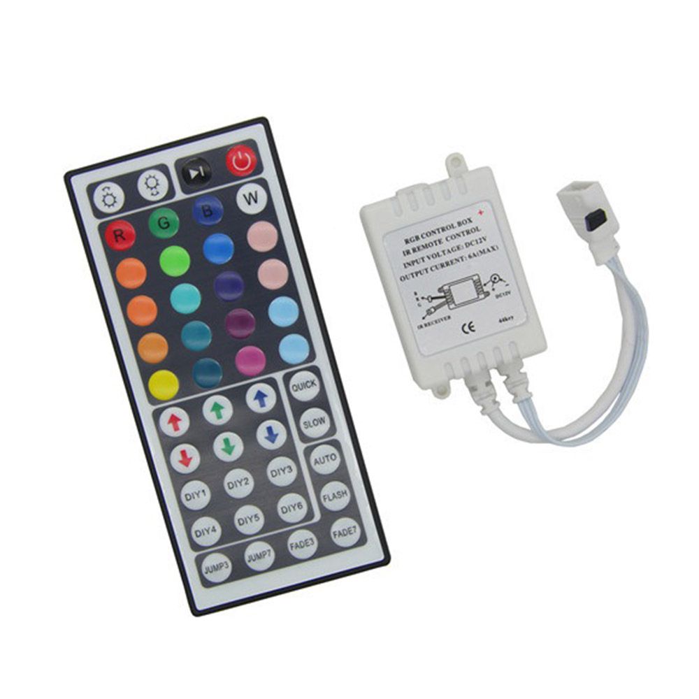 LED Licht Set mit 12 LED 3mm inkl. Kontroller Box, Beleuchtung