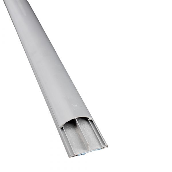 Bodenkanal 15x50mm 1m grau Selbstklebend