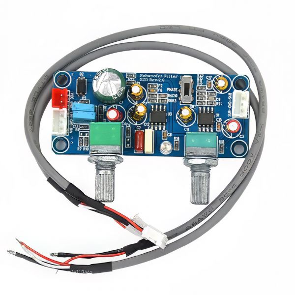 AIYIMA Low Pass Subwoofer Vorverstärker Board DC 9–32V mit Bassregelung