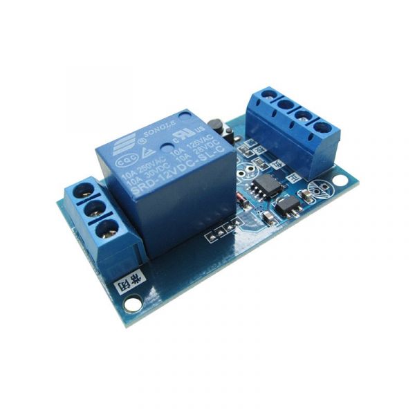 12V Relais Modul mit Start/Stop-Button