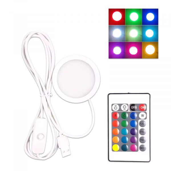 RGB LED Spot Lampe Kompatibel mit Bambulab LED Kit USB 5V 3W