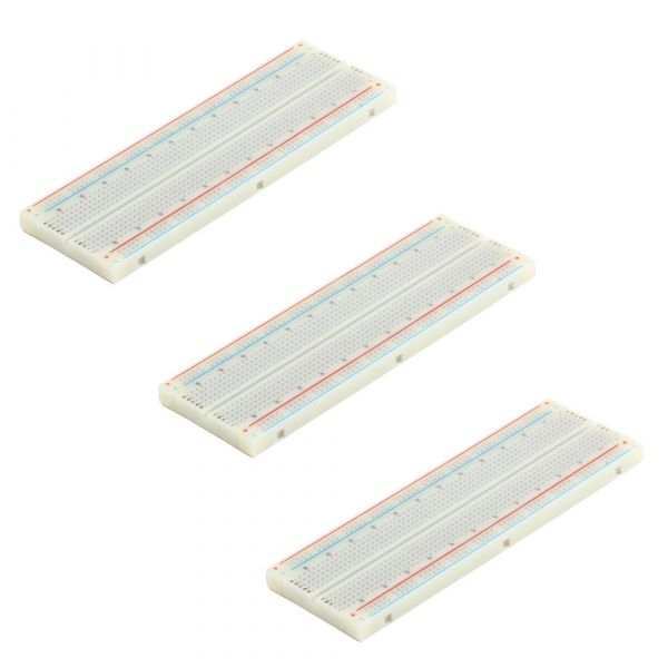 3x MB102 Breadboard 830 Kontakte