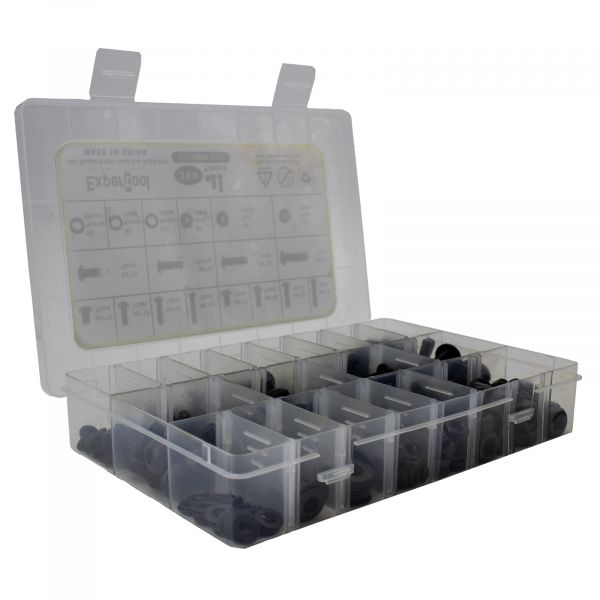 Sortiment Carbonstahl Hexagon-Steckschrauben-Set 360 Teile