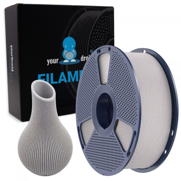 yourDroid highspeed PLA Filament Marmor Shadow Storm Marble 1.75mm 1kg