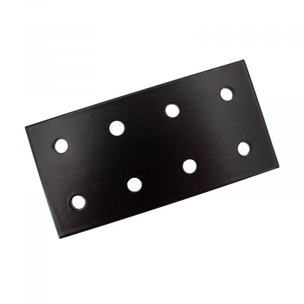 Montageplatte 8080-8 für Aluminiumprofile Schwarz