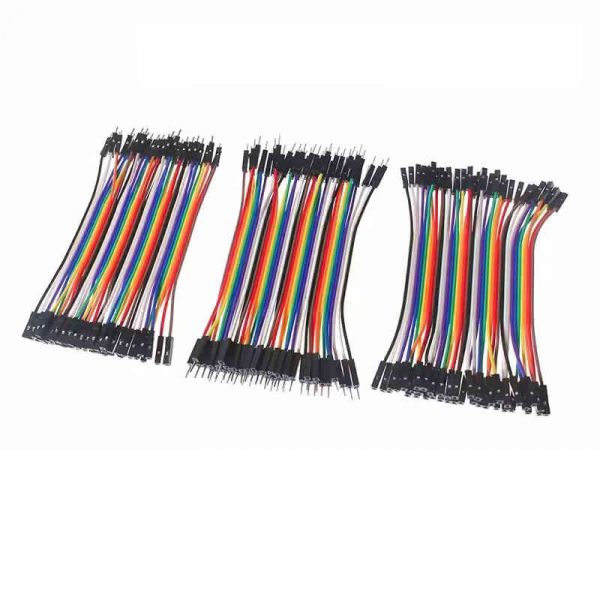 Dupont Jumper Kabel 3 x 40 Pin 10 cm M2M/ F2M / F2F
