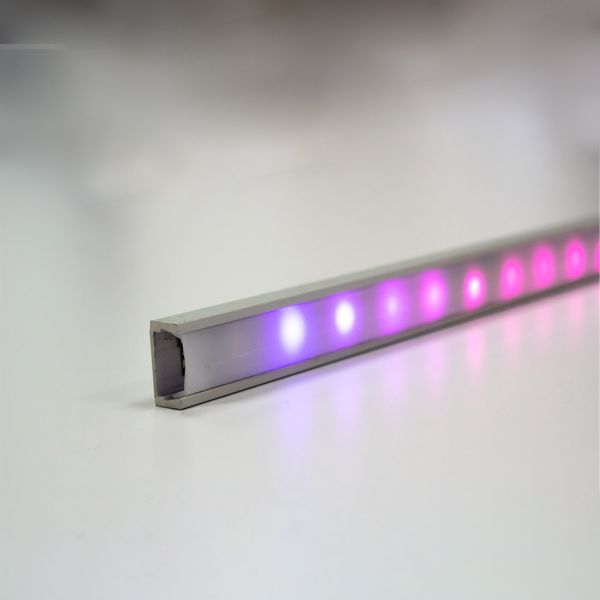 LED Aluminium Profil Schiene flach -1m