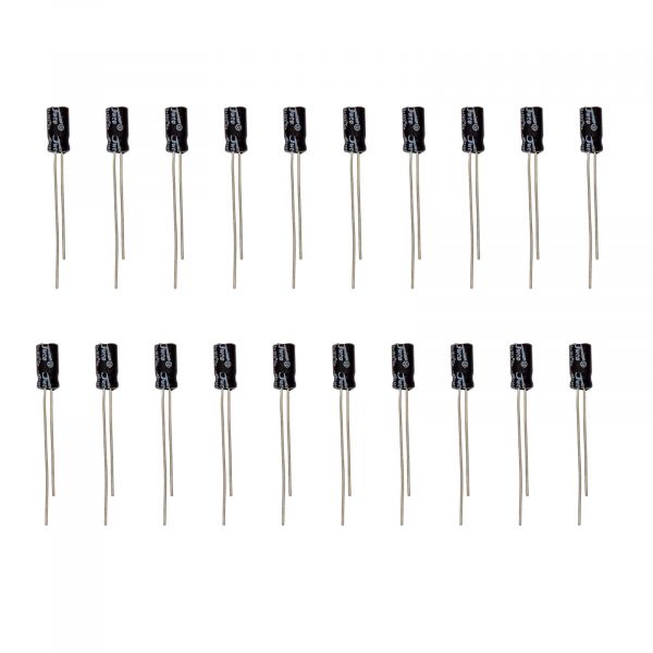 20x Elko Elektrolytkondensator 50v 1000uF 13x25mm Radial