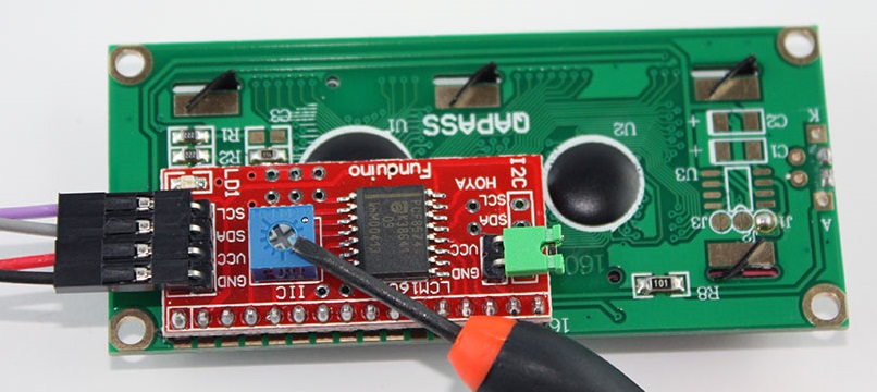 LCD-potentiometer