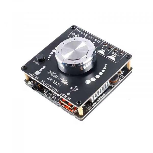 ZK-502H Bluetooth 5.0 HIFI Stereo Verstärker 2x50W TPA3116D2 AUX USB Modul