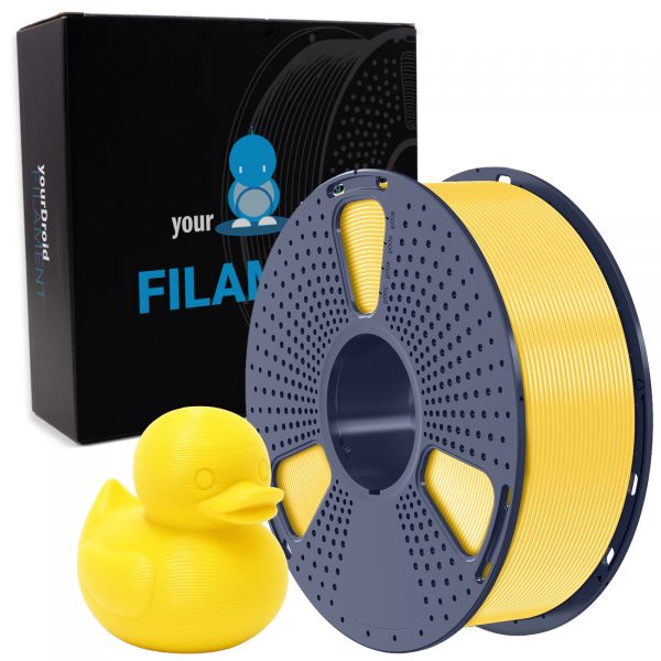 yourDroid PLA Filament Gelb 1.75mm 1kg