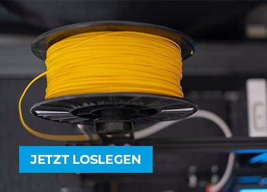 Finde das richtige Filament für deinen 3D-Druck