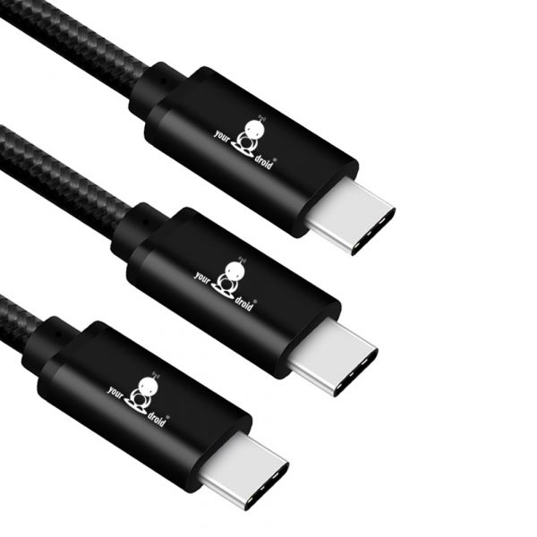 3er Set USB C KAbel Schnellladekabel