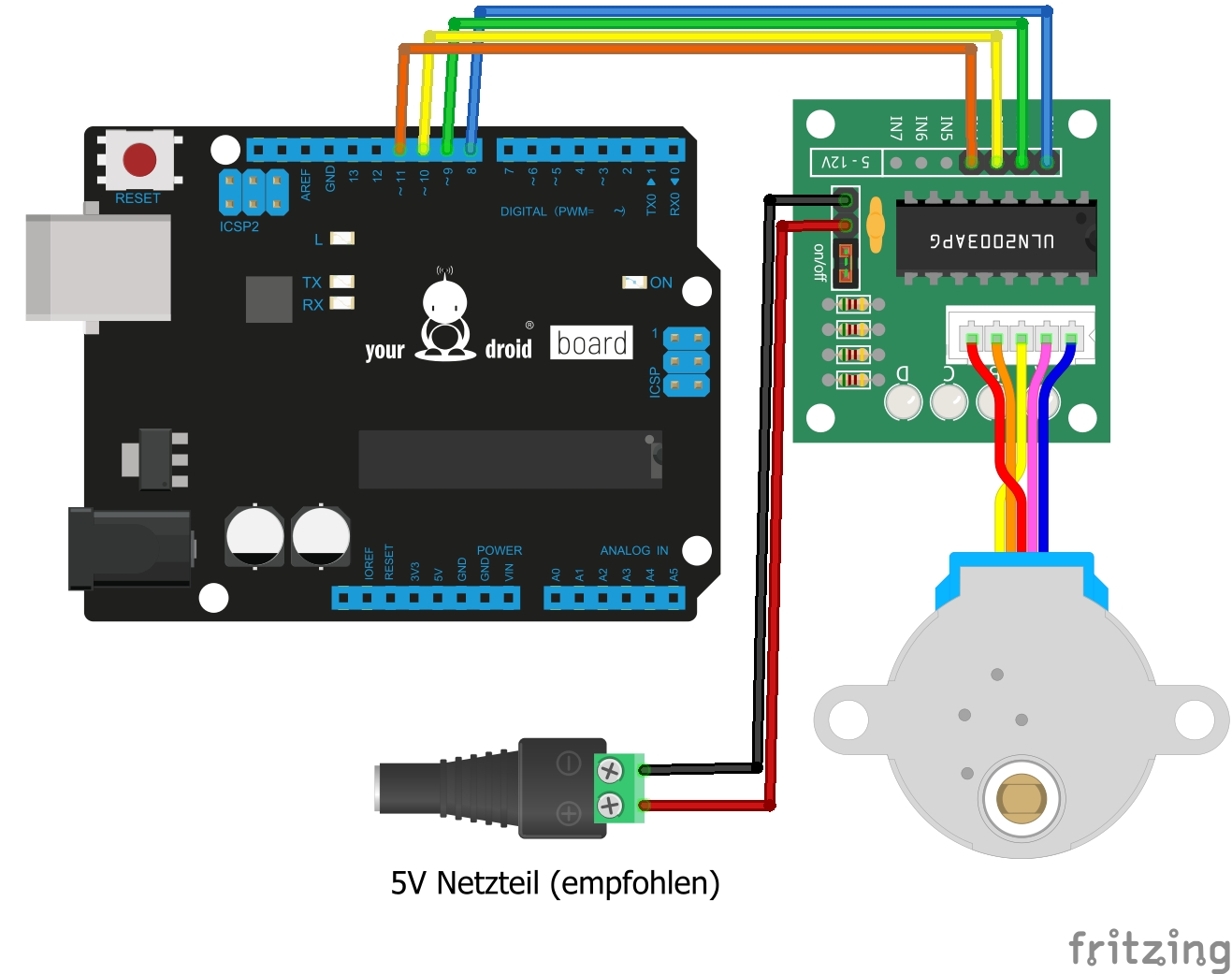 Motor mit Endschalter Projekt anfangen? - Deutsch - Arduino Forum