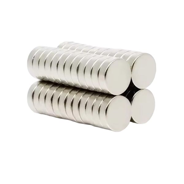 Neodym Magnet rund 8x2mm N35 50er Pack