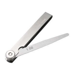 Faltbare Fühlerlehre 0,05 mm-1mm 13 Blätter Faltbare Fühlerlehre 0,05 mm-1mm 13 Blätter