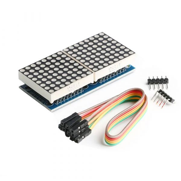 1x2 Max7219 LED Matrix Modul Rot