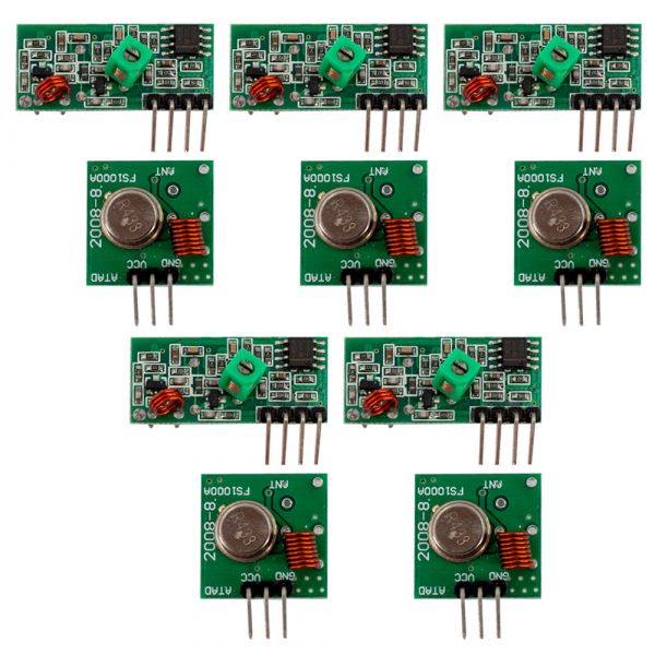 MX-05V 433MHz RF Funkmodul / Sender + Empfänger (5 Stück)