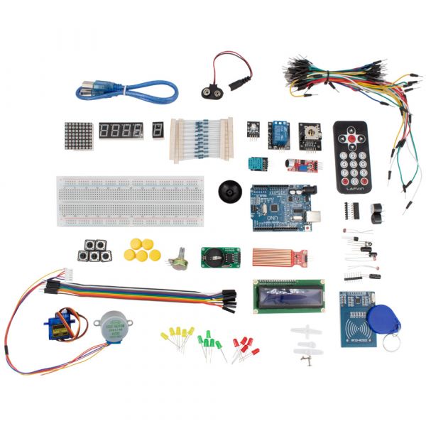 Starter Kit für Arduino UNO R3 RFID im Kunststoffkasten