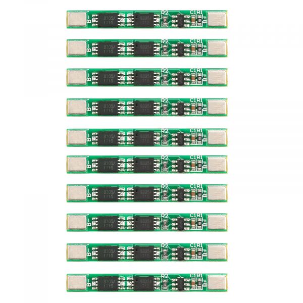 10er Set 1S 3,7V 4A BMS Schutzmodul für 18650 Li-Ion Akku DW01 Doppel-MOS