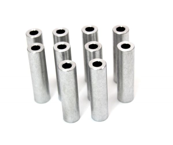 10x Aluminium Distanzhülse M5/38.1mm (1-1/2 Inch)