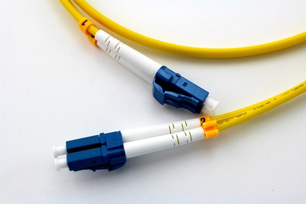 Glasfaser LWL Duplex Patchkabel LC-LC 9/125µ OS1/OS2 1m