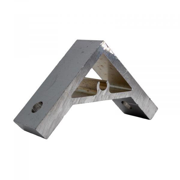 L-Winkel 90° für Aluminiumprofile 3030 Silber