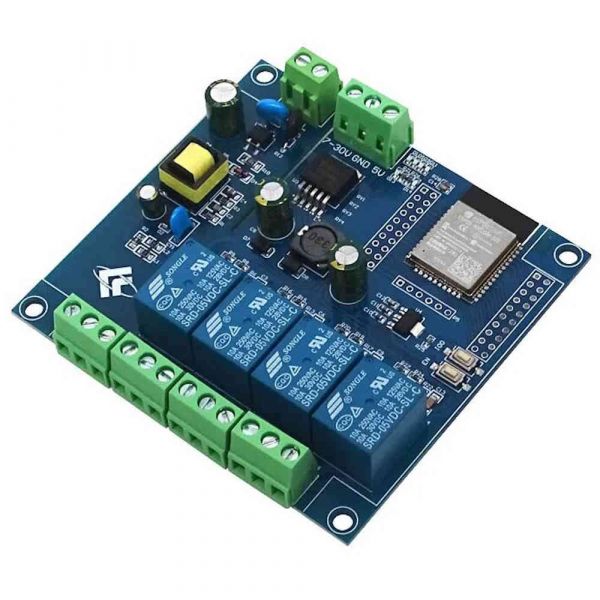 4 Kanal Relais Modul ESP32 Wifi Bluetooth