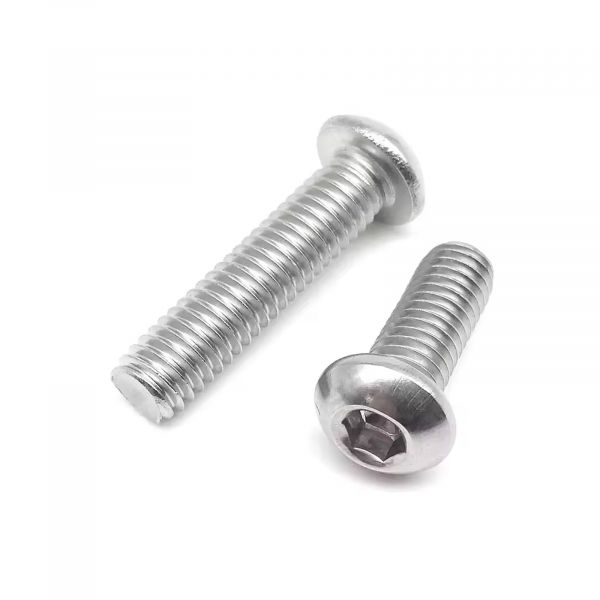 50x M4x35mm Linsenkopfschraube Innensechskant ISO7380 Edelstahl rostfrei