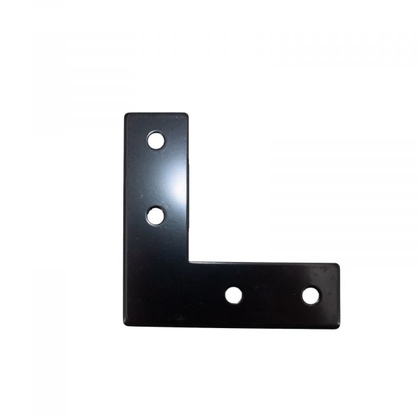 L-Verbinder Winkel 90° für 3030 Aluminiumprofile (Schwarz)