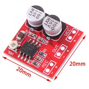 Placa Induccion DC 3.6-12v Max9814 Elektret Mikrofon Verstärker