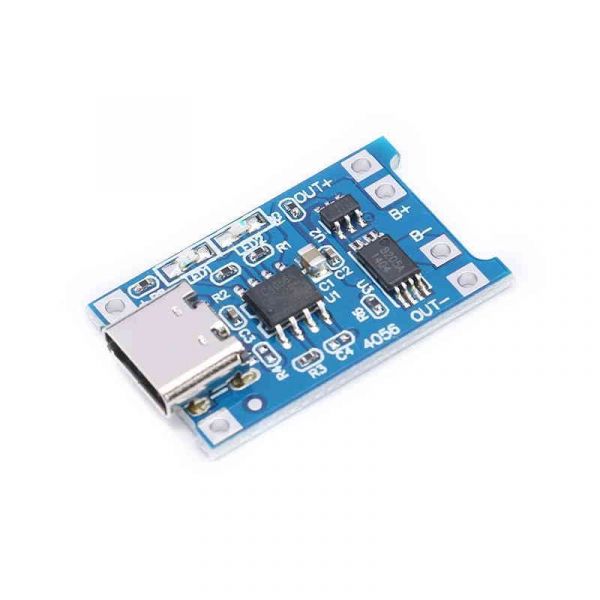 TP4056 1A Lithium-Ionen LiPo Lademodul für Arduino USB-C