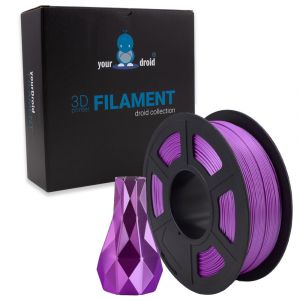 yourDroid BioSilk PLA PLUS Filament Lila 1.75mm 1kg