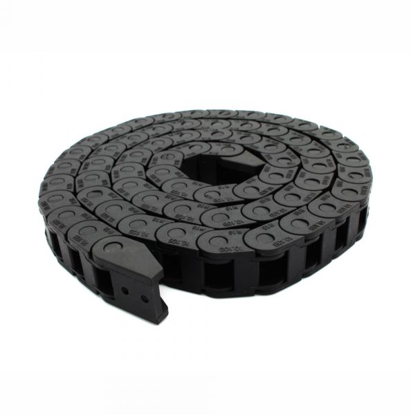 1 Meter Schleppkette zur Kabelführung 7x7mm