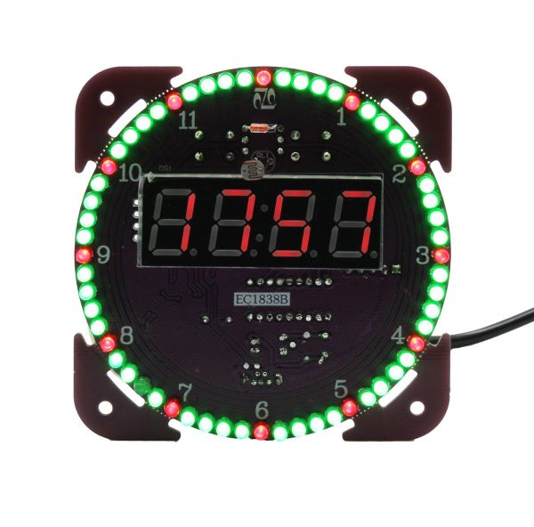 yourDroid Bausatz Rotation LED Uhr DS1302
