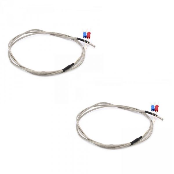 2er Pack K-Typ Temperaturfühler Thermocoupler