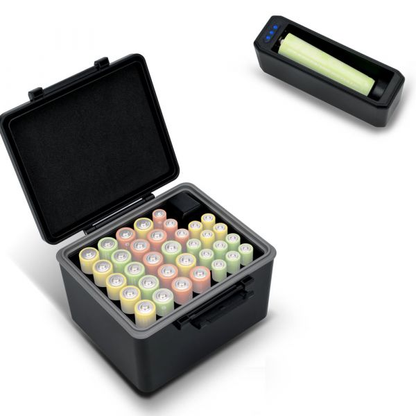 Aufbewahrungsbox für AA Batterien