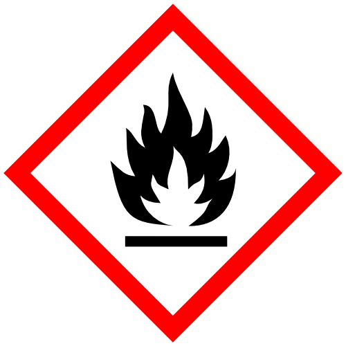 Logo Brennbare Materialien