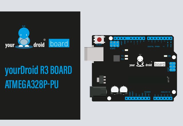 yourDroid arduino kompatibles Entwicklungsboard