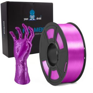 yourDroid BioSilk PLA PLUS Filament Lila 1.75mm 1kg