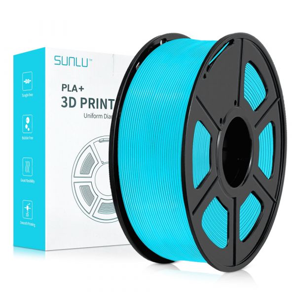 Sunlu PLA+ Filament Cyan 1.75mm 1kg